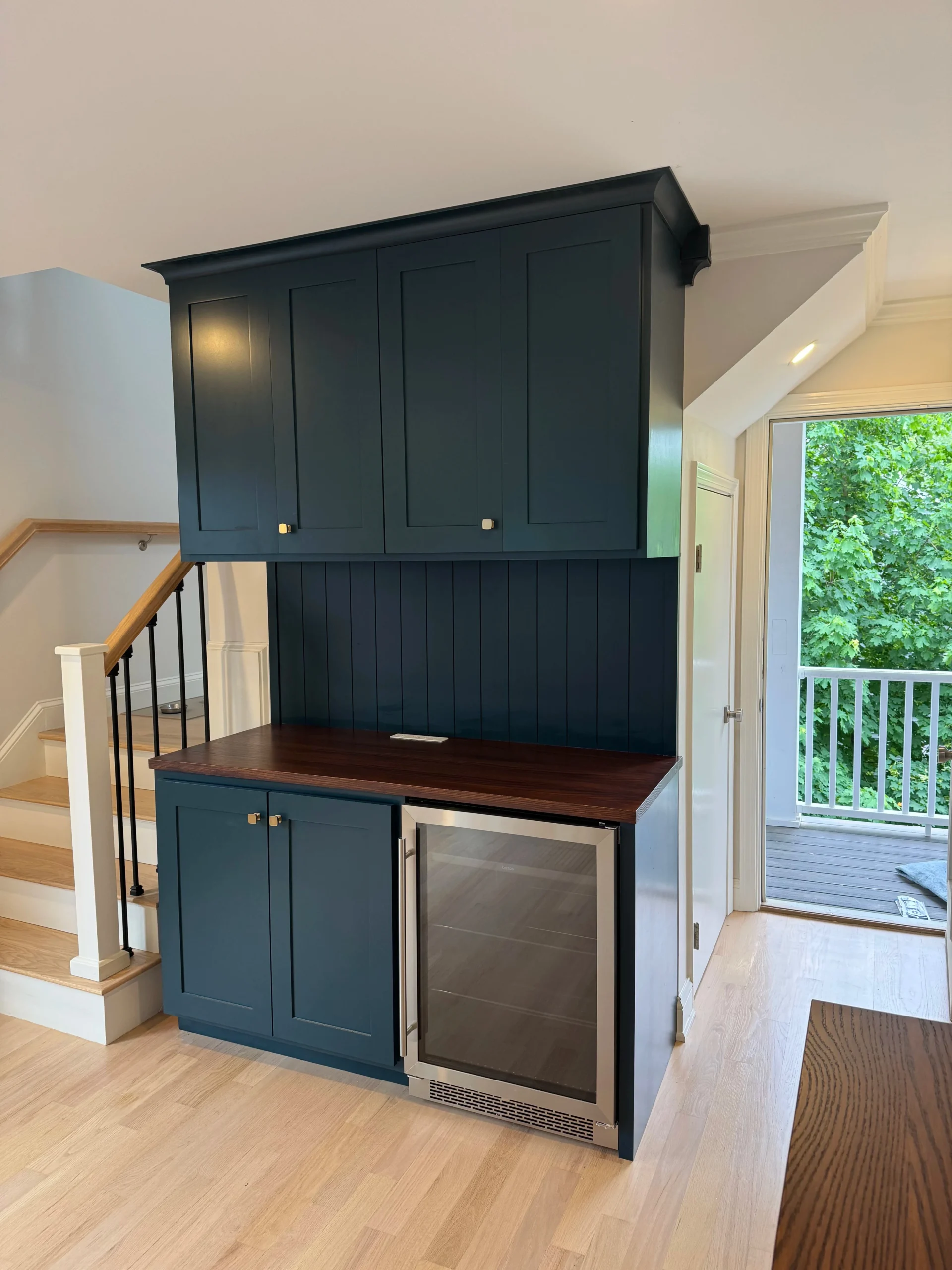 custom kitchen pantry and fridge built-in watertown - fabwright origins