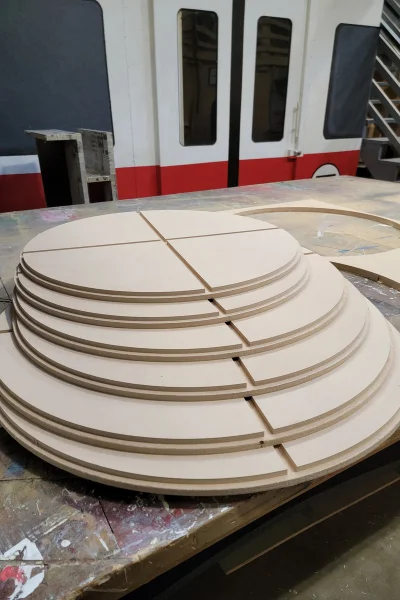 CNC Cut Millwork Component